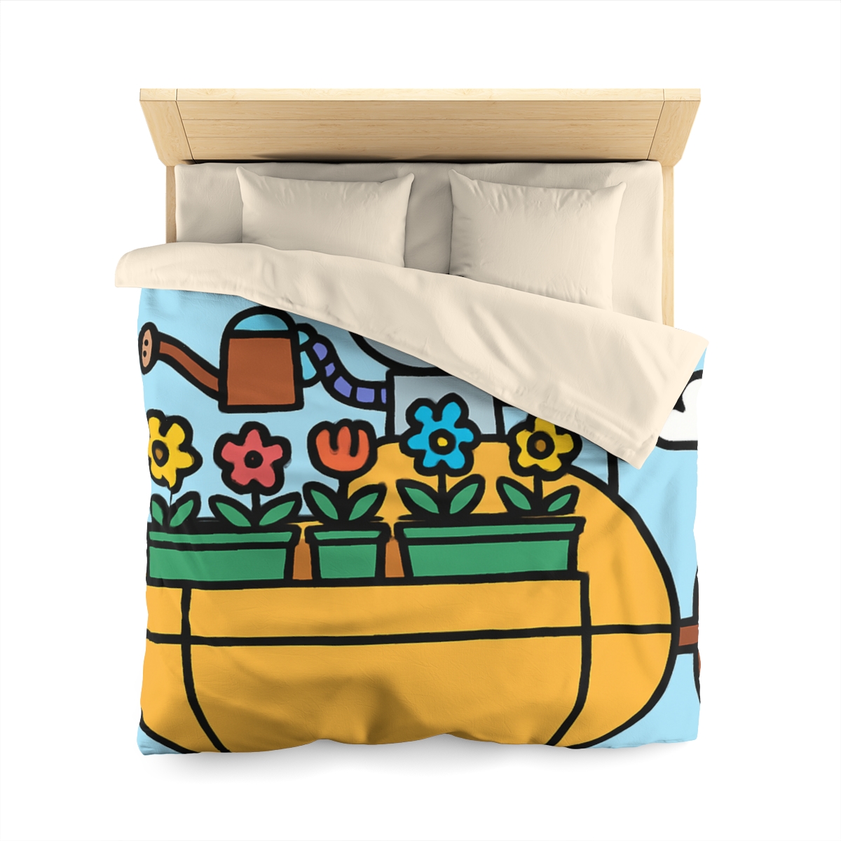 Sky Garden On A Friendly Airship trendy bedroom duvets