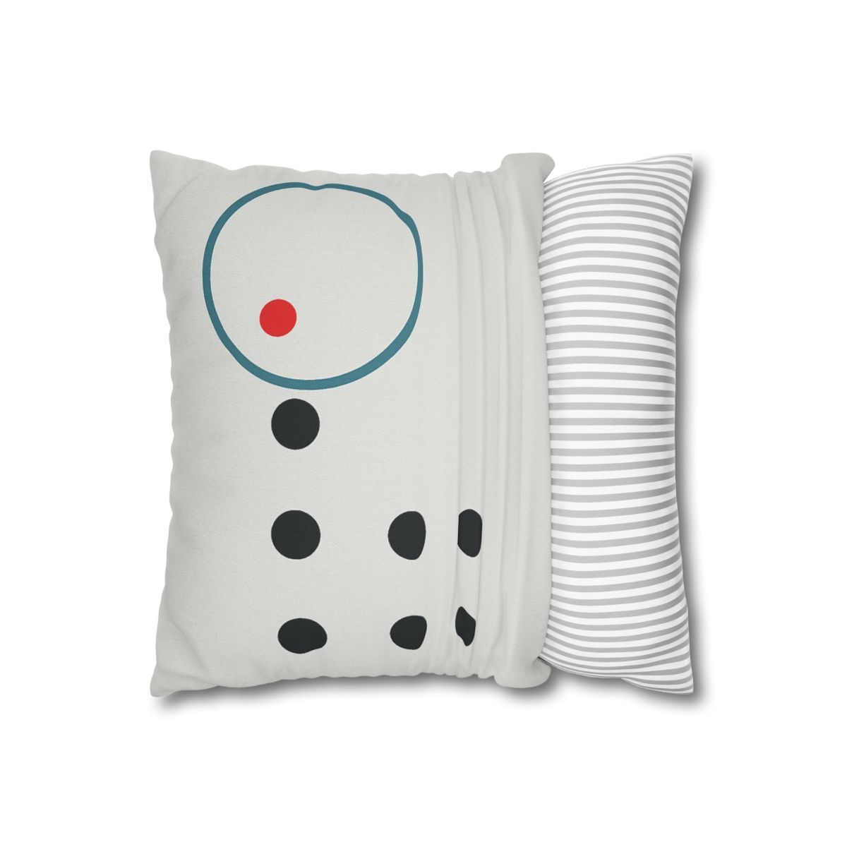 Broken Grid With One Orbit Ring stylish decorative pillowcases