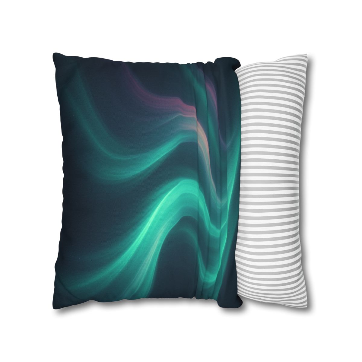 Aurora Spectrum Drift soft cotton pillow cases