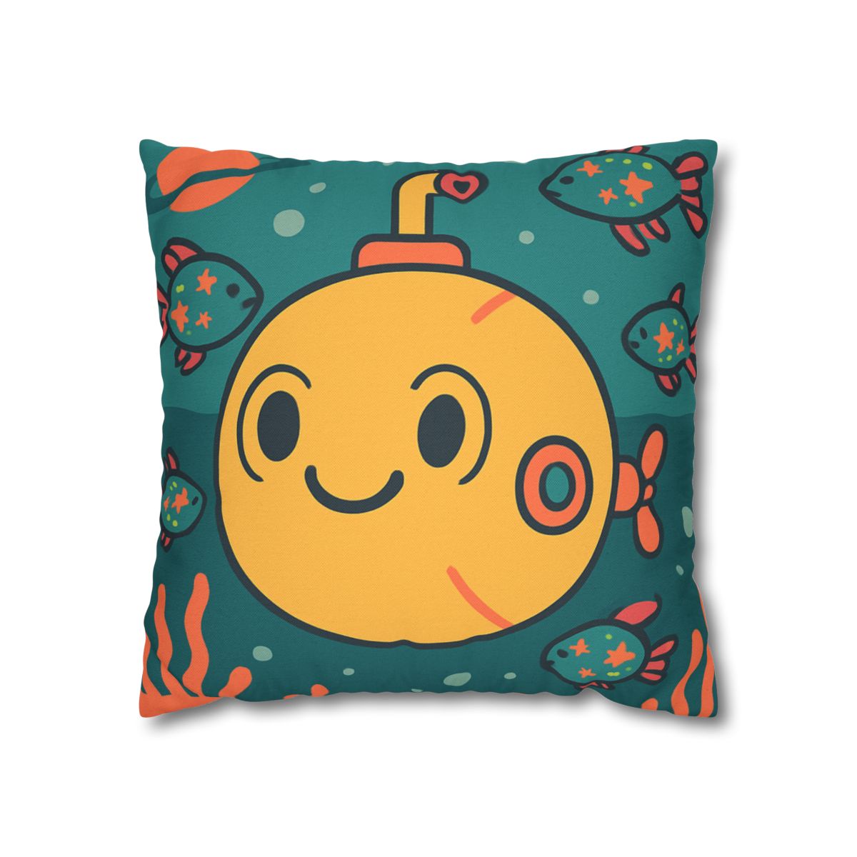 Underwater Planet Explorer Sub unique gift pillow cases