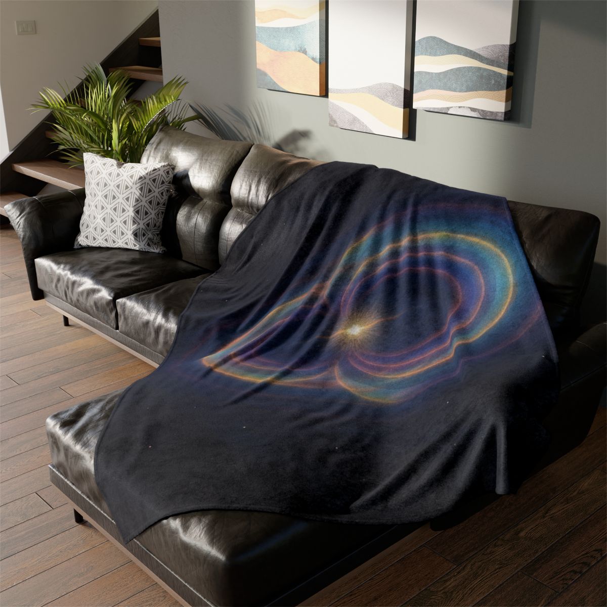 Prismatic Lensing Bloom warm winter blankets