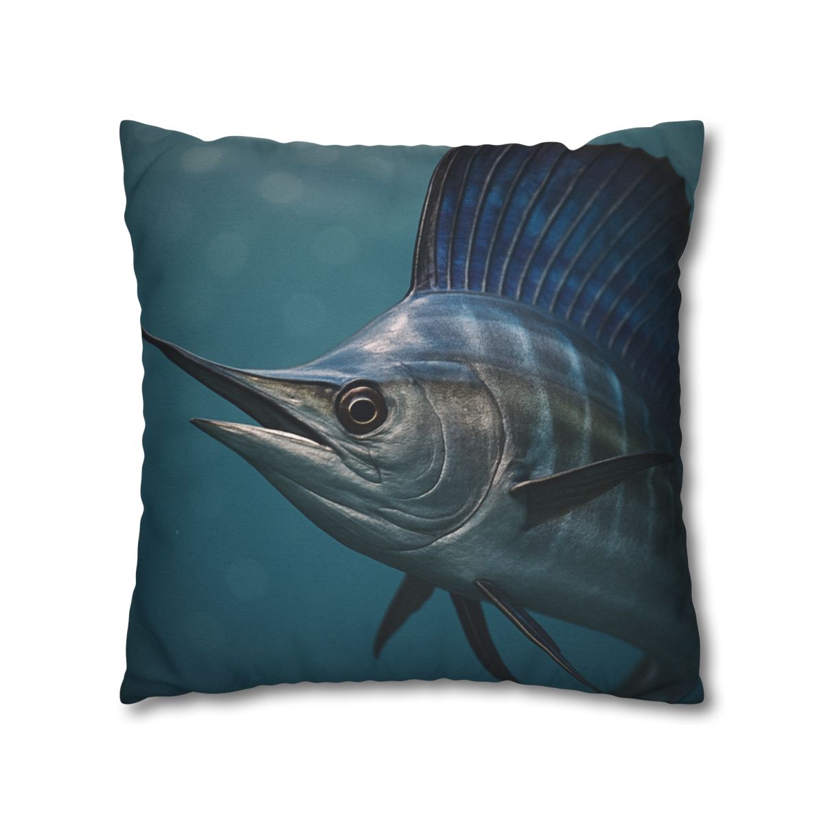 Prismatic Surge Sailfish designer print pillow cases