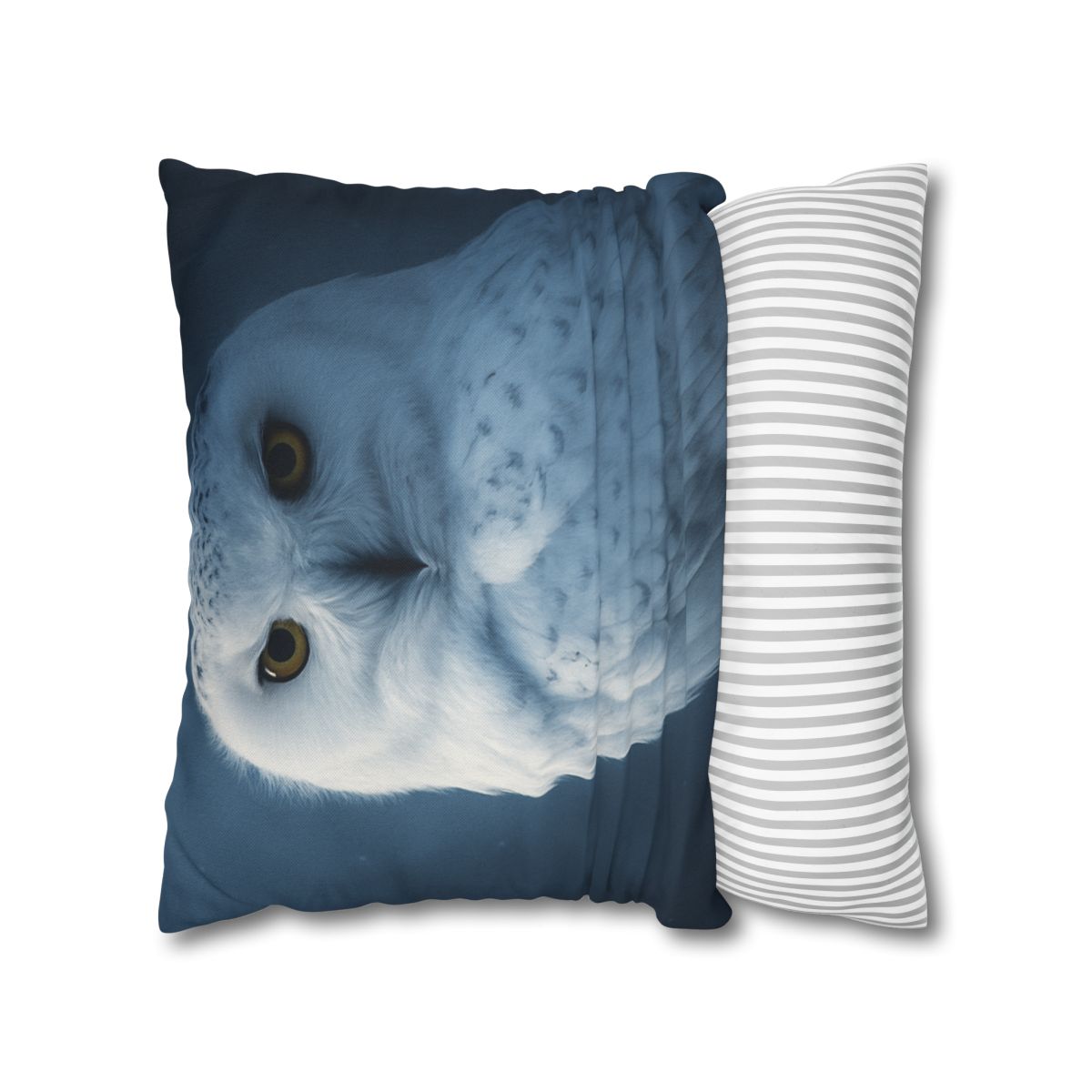 Midnight Watch Snowy Owl stylish decorative pillowcases