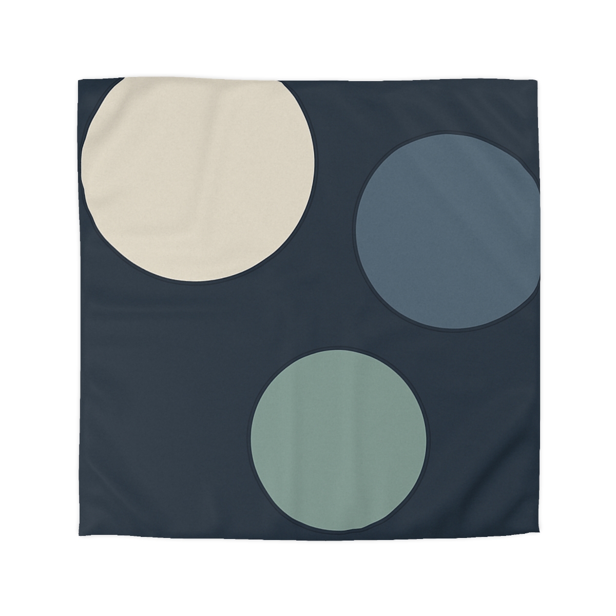 Staggered Circle Trio trendy bedroom duvets