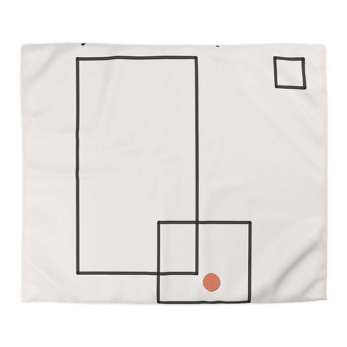 Offset Frame And Quiet Arc unique patterned duvets