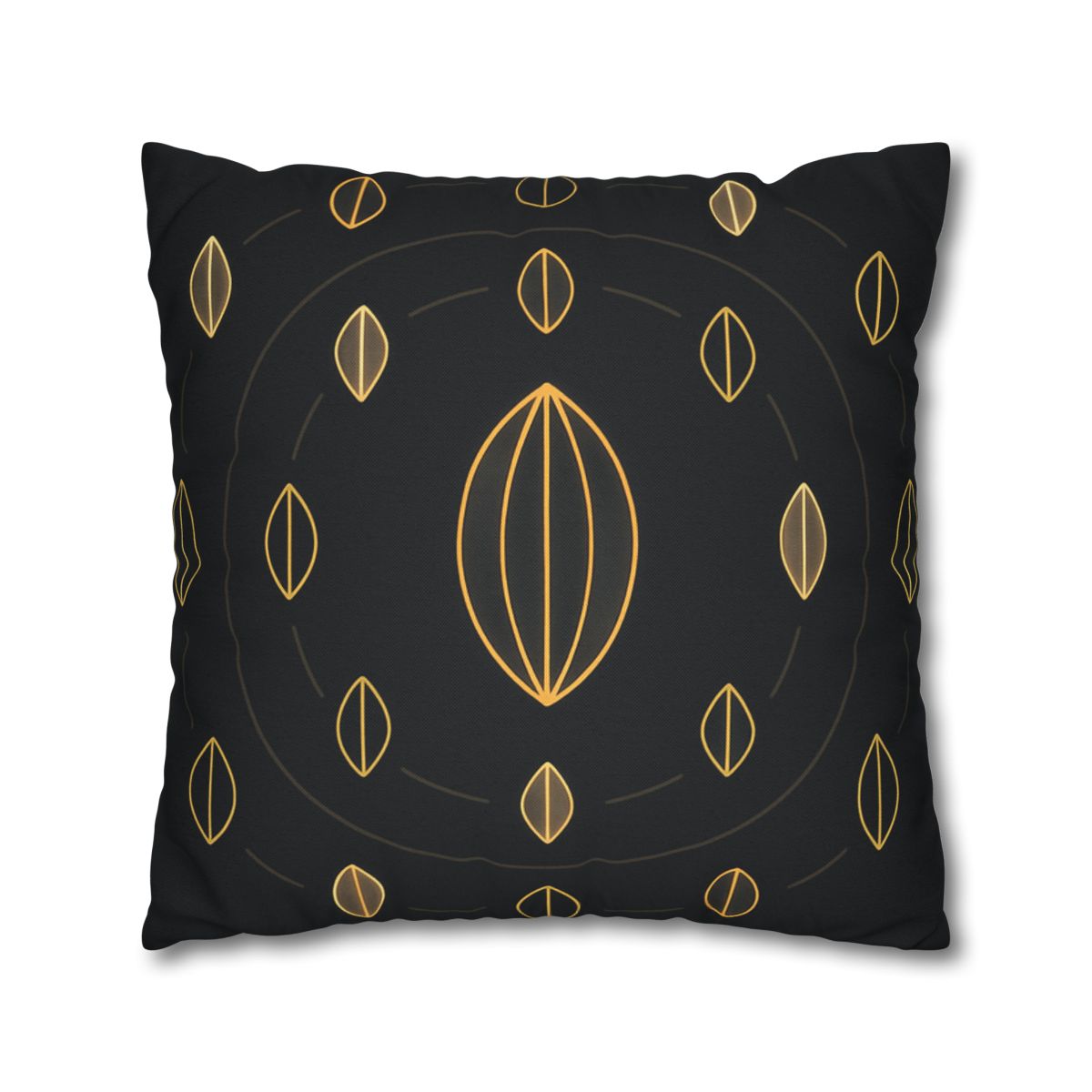 Orbiting Seed Ring Pattern comfortable bedding pillow covers