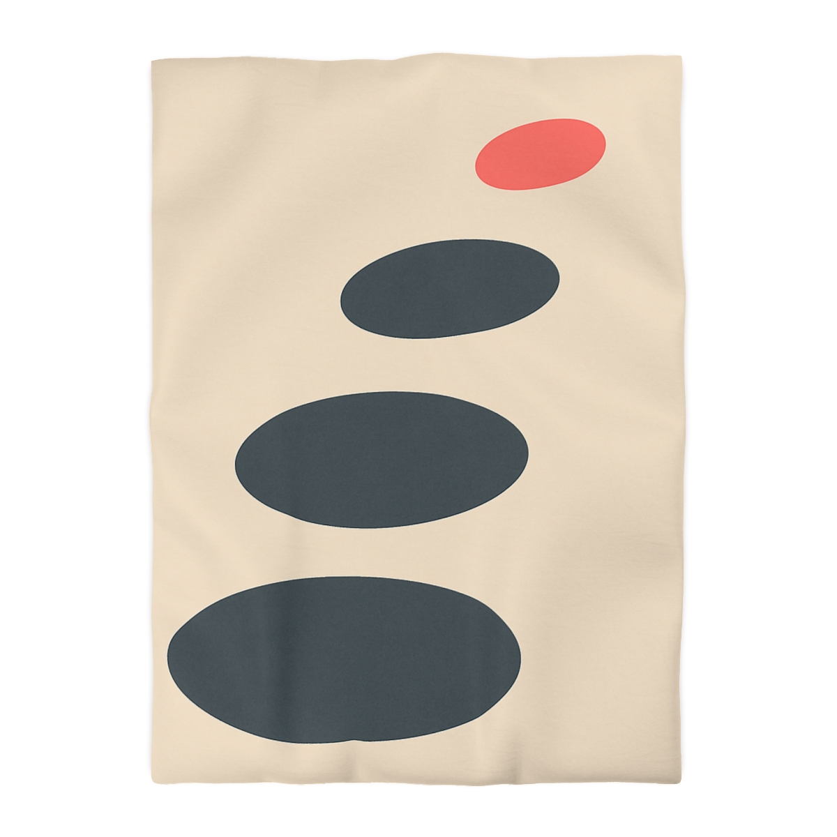 Staggered Ovals With Pause soft comforter duvets