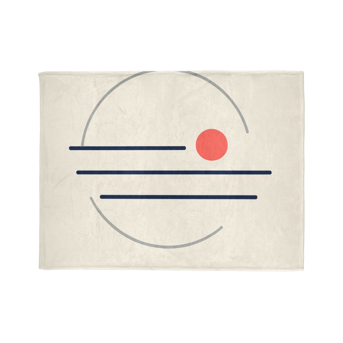 Offset Orbit Bars decorative home blankets