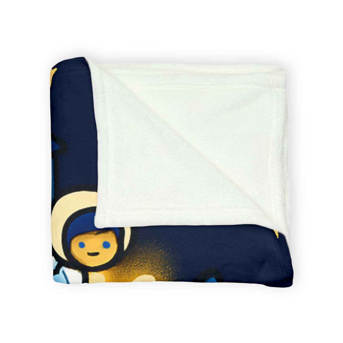 Starlight Library On A Floating Whale trendy patterned blankets