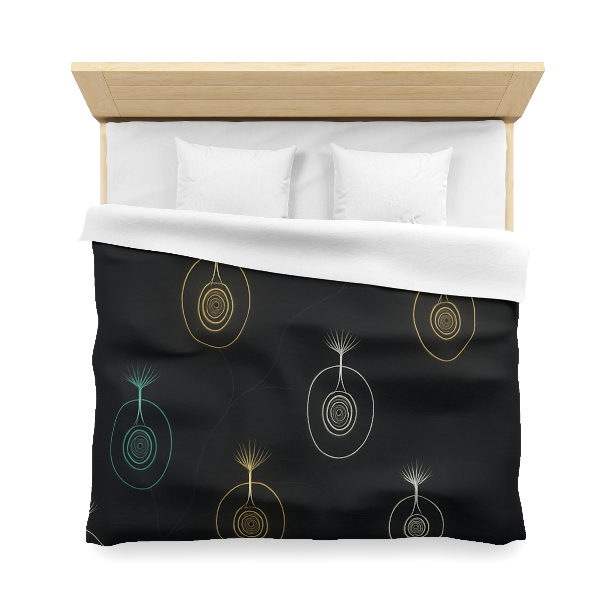 Seed Pod Halo Constellation personalized bedding duvets