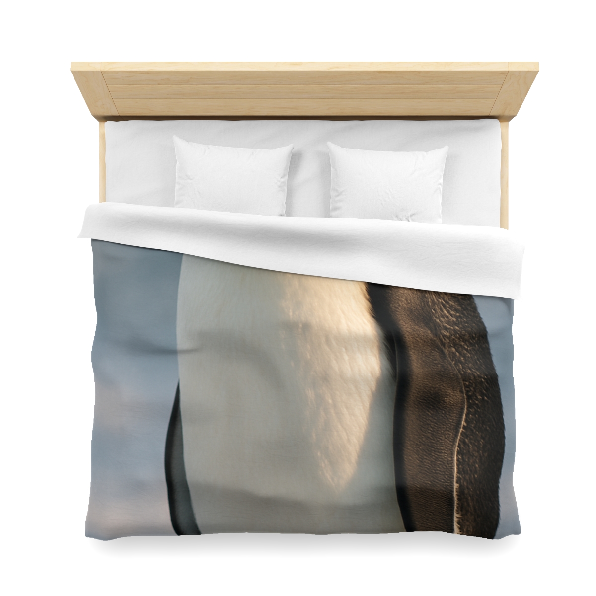 Aurora Drift Emperor Penguin unique patterned duvets