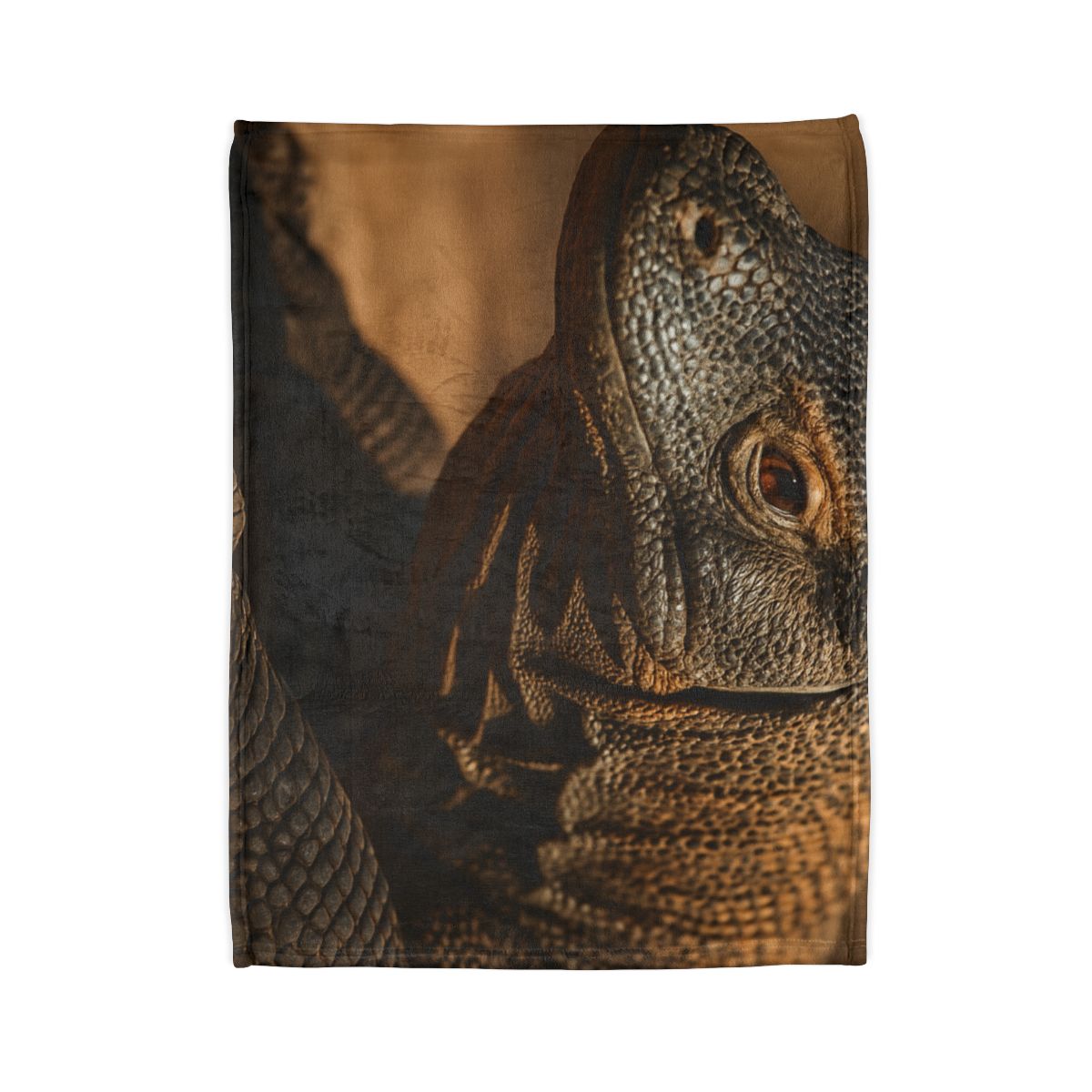 Ancient Scale Komodo Dragon unique gift blankets