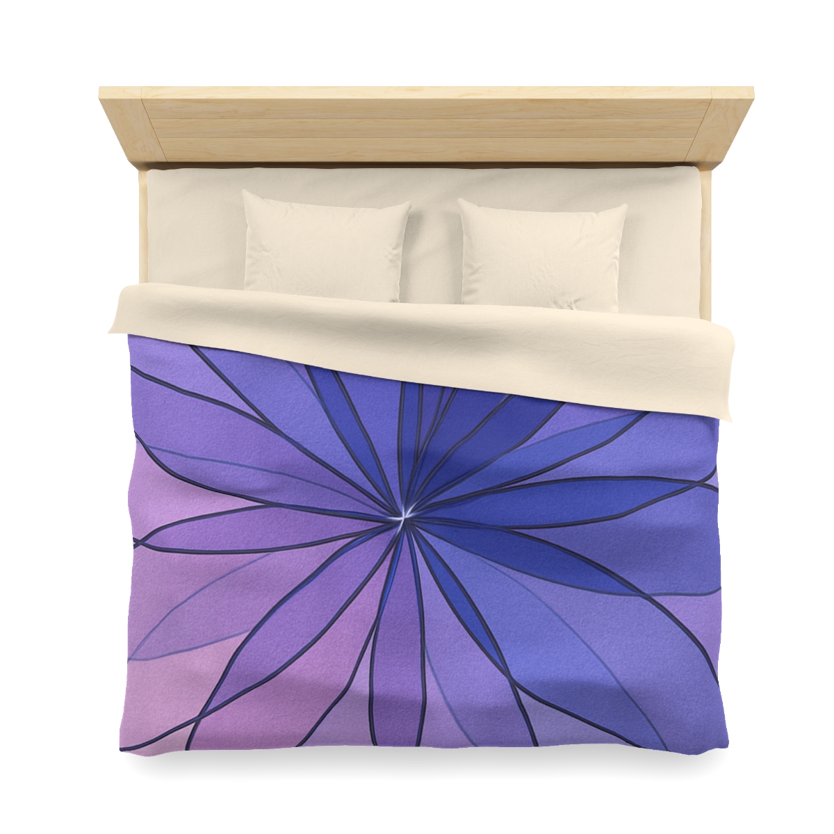 Petal Prism Overlay warm winter duvets