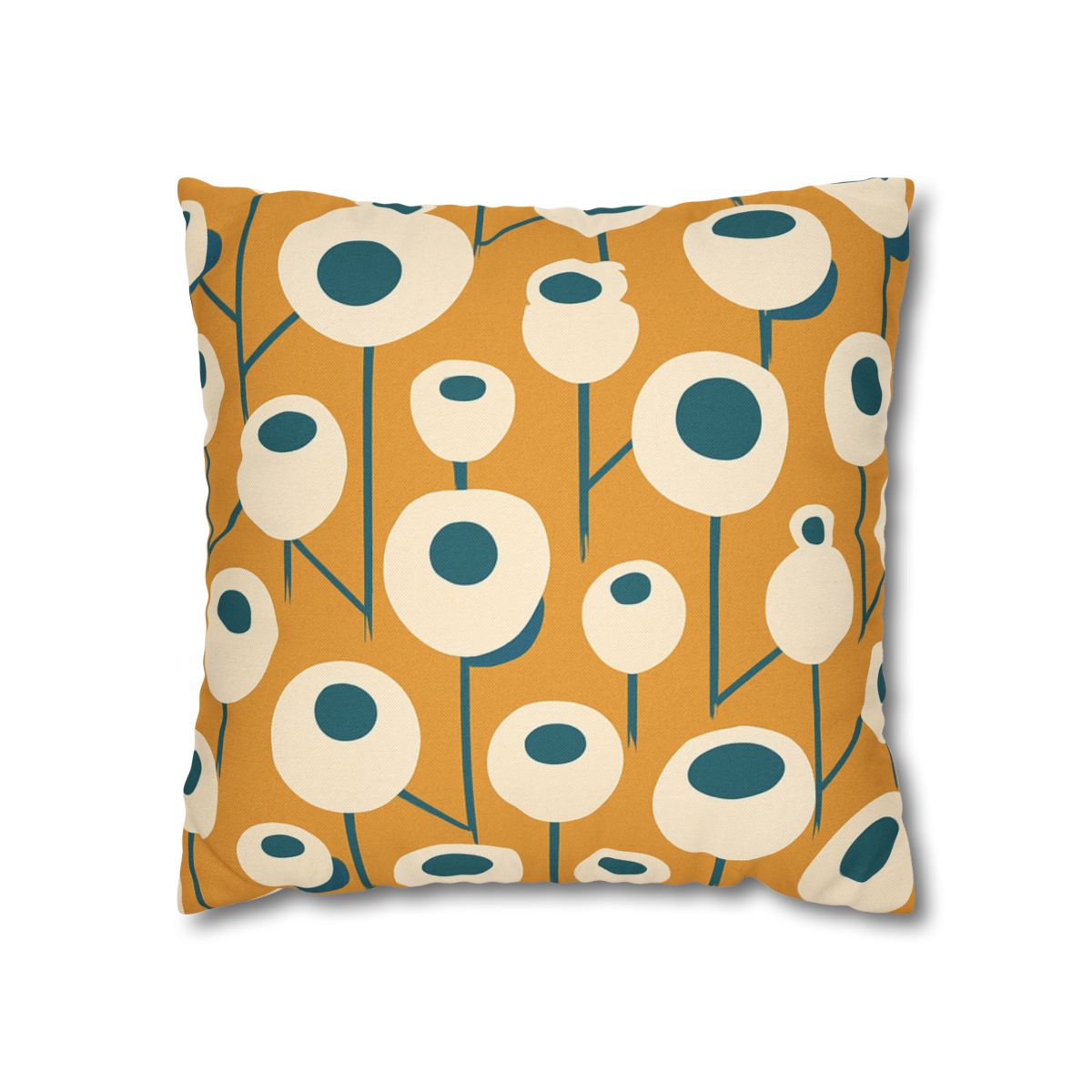 Seed Pod Cluster Grid soft cotton pillow cases