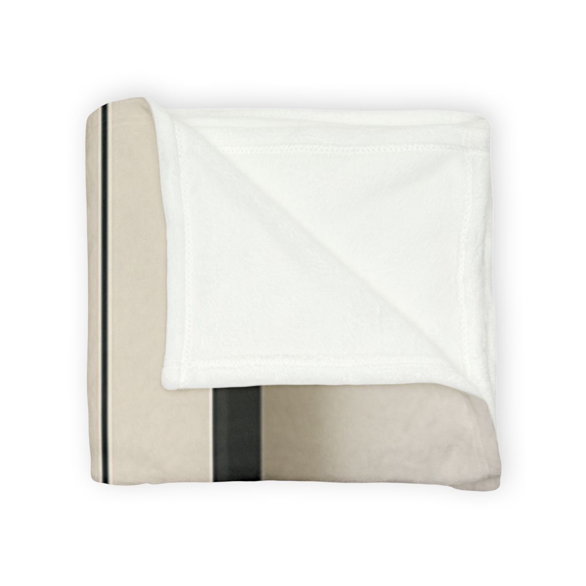 Trio Of Offset Ovals soft fleece blankets