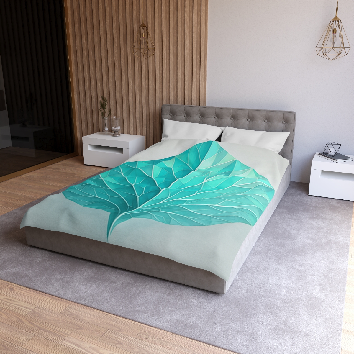 Leaf Vein Prism Fan duvets for gifts