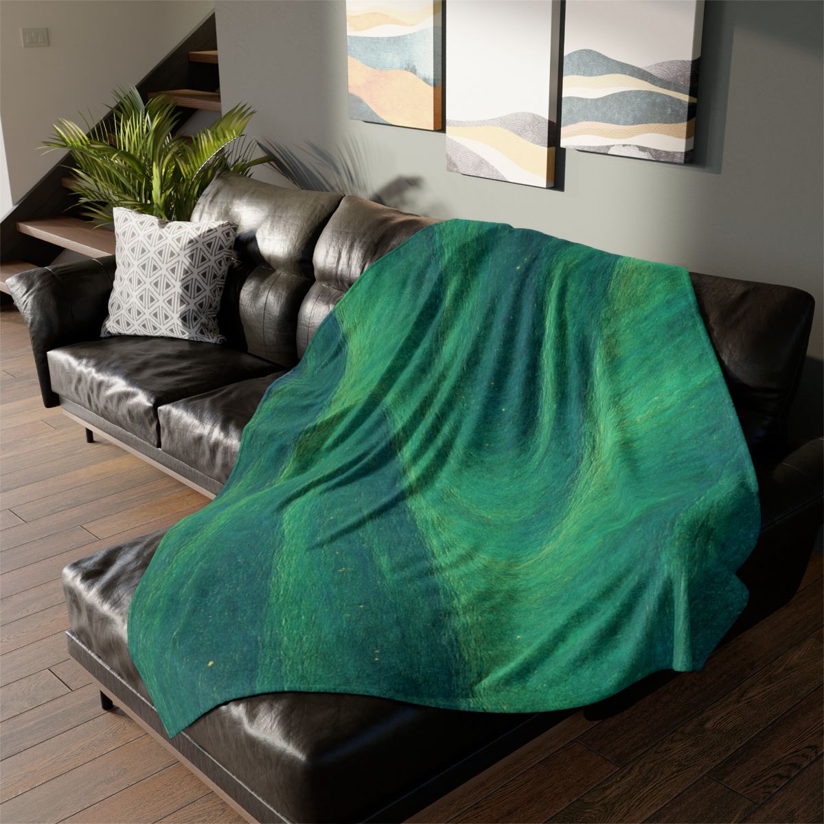 Auroral Dust Tapestry designer printed blankets