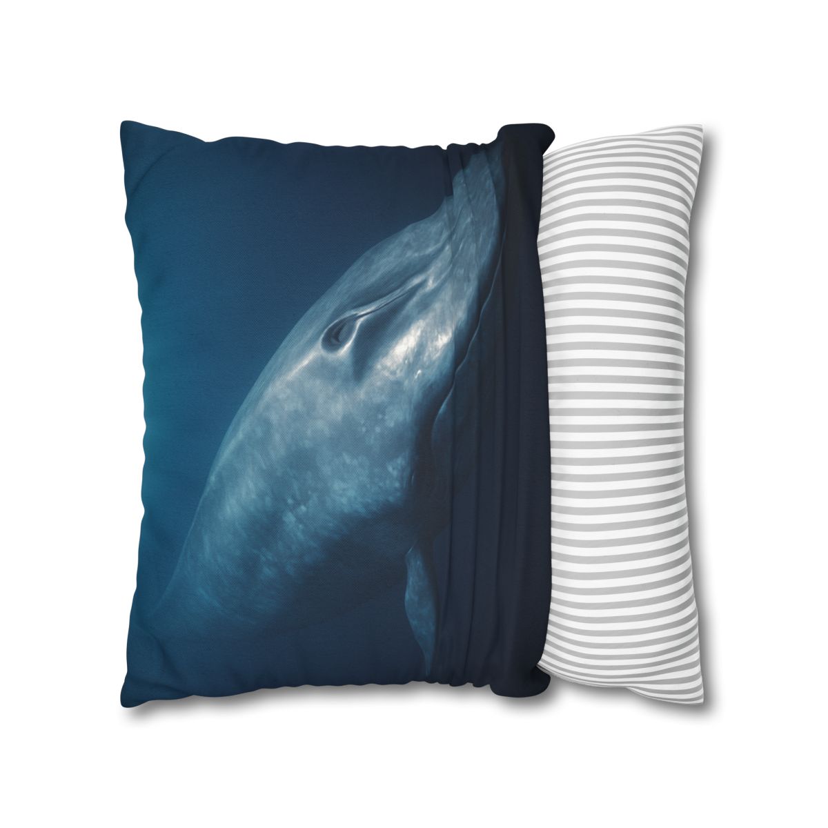 Ocean Song Blue Whale designer print pillow cases