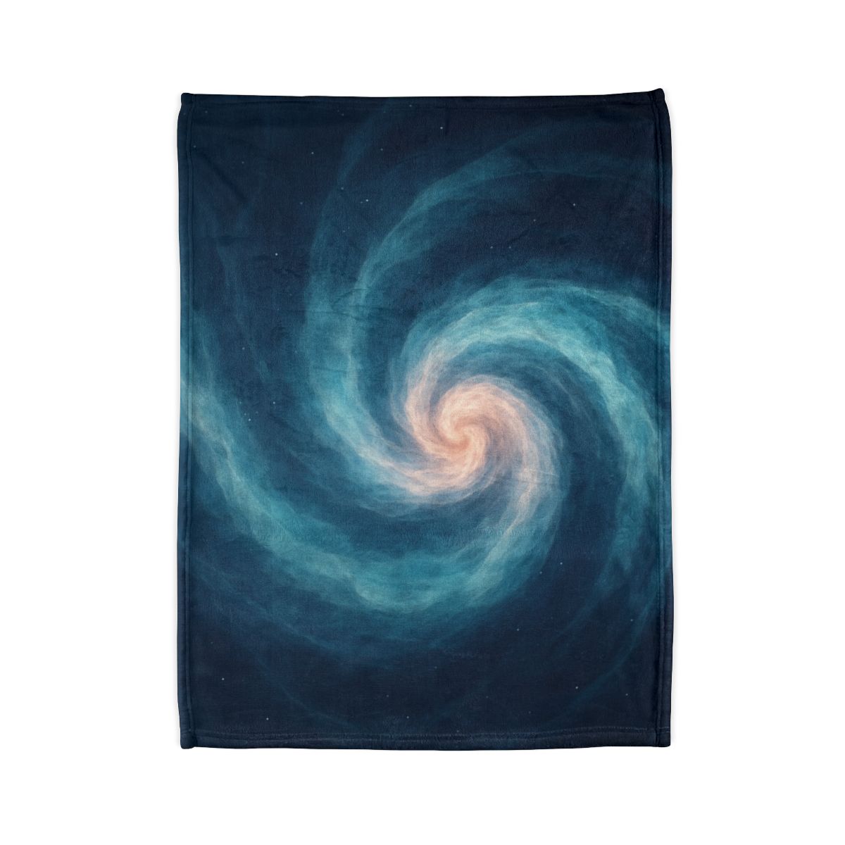 Nebula Silk Spiral soft fleece blankets