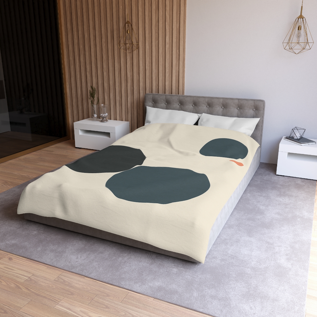 Three Circles With Shared Edge unique patterned duvets