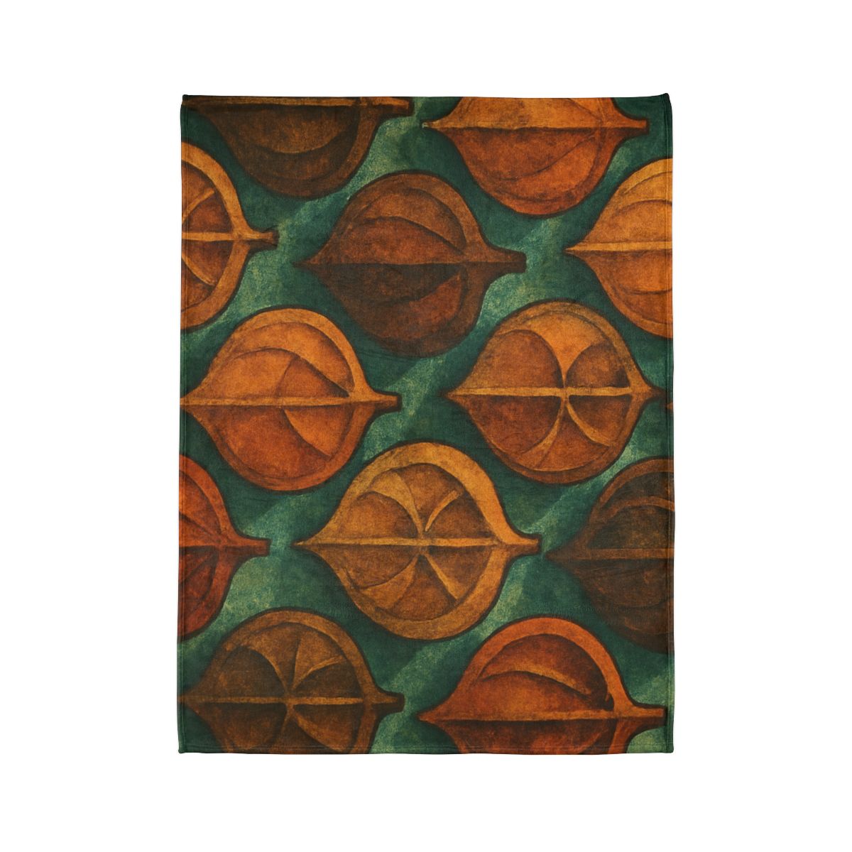 Seed Pod Cluster Mosaic custom blankets