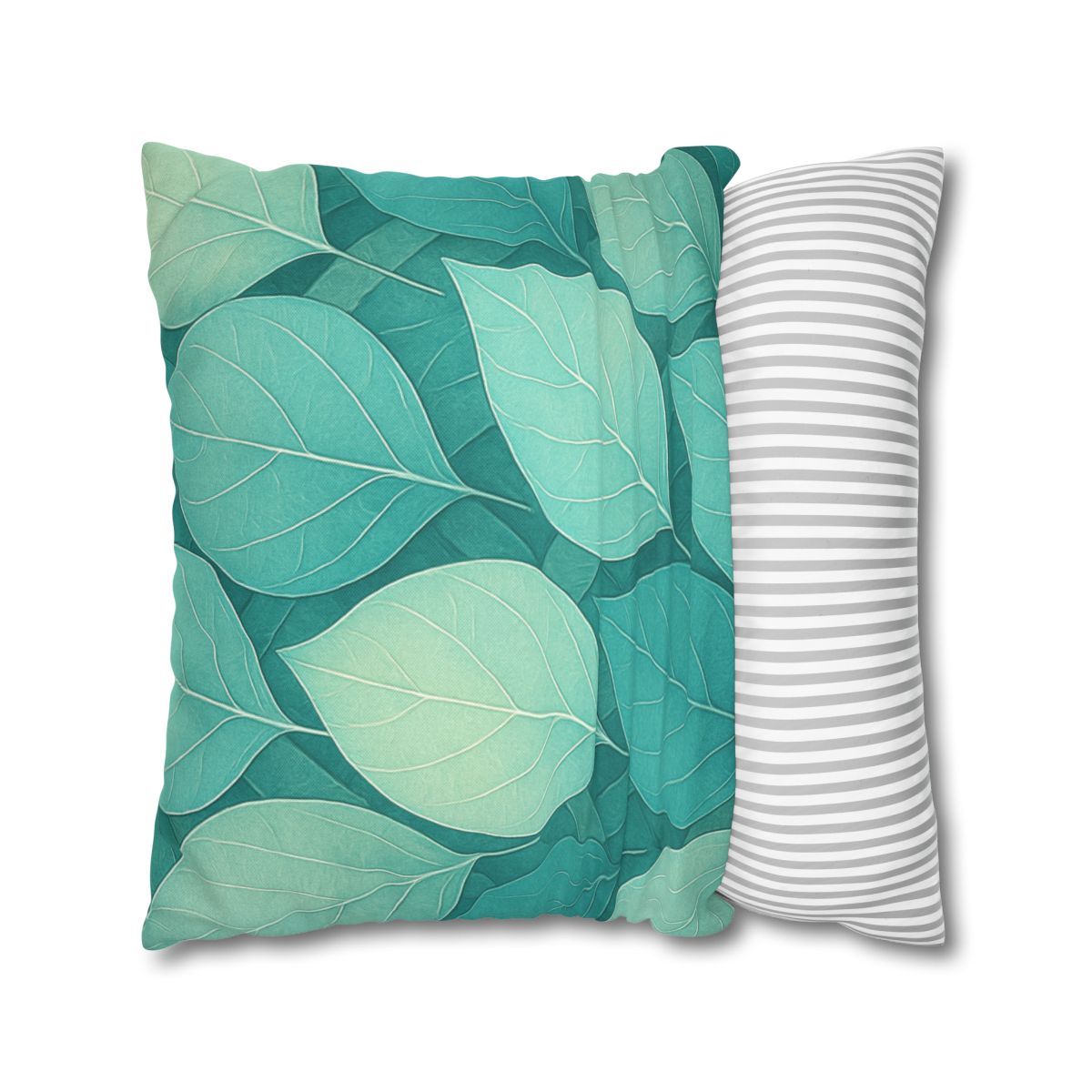 Leaf Vein Prism Weave stylish decorative pillowcases