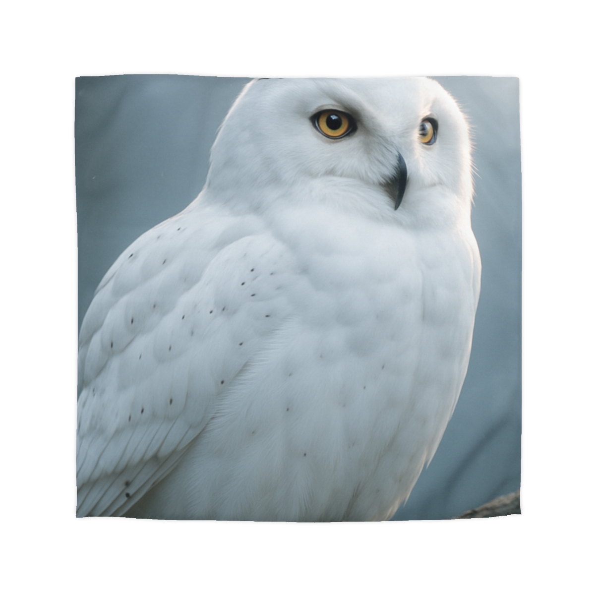 Twilight Watcher Snowy Owl stylish duvet covers