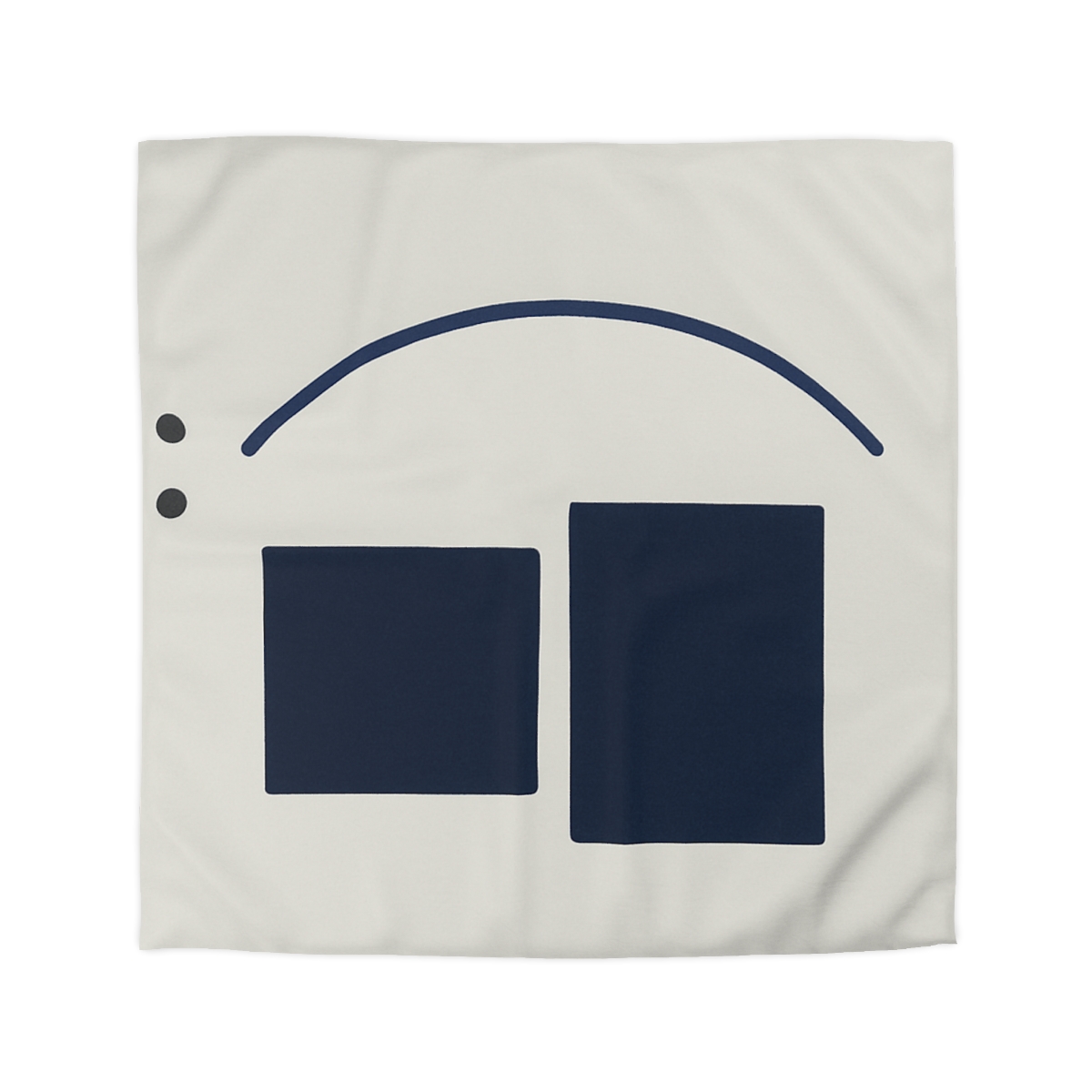 Arc Bridge Over Offset Blocks warm winter duvets