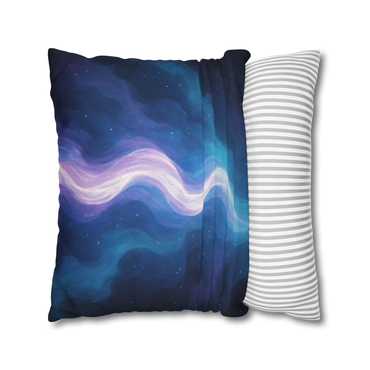 Electro Aurora Nebula Loom comfortable bedding pillow covers