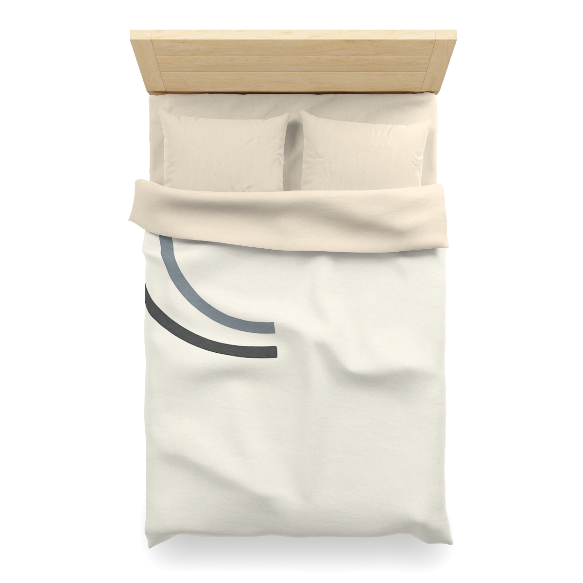 Partial Arc Corner soft comforter duvets