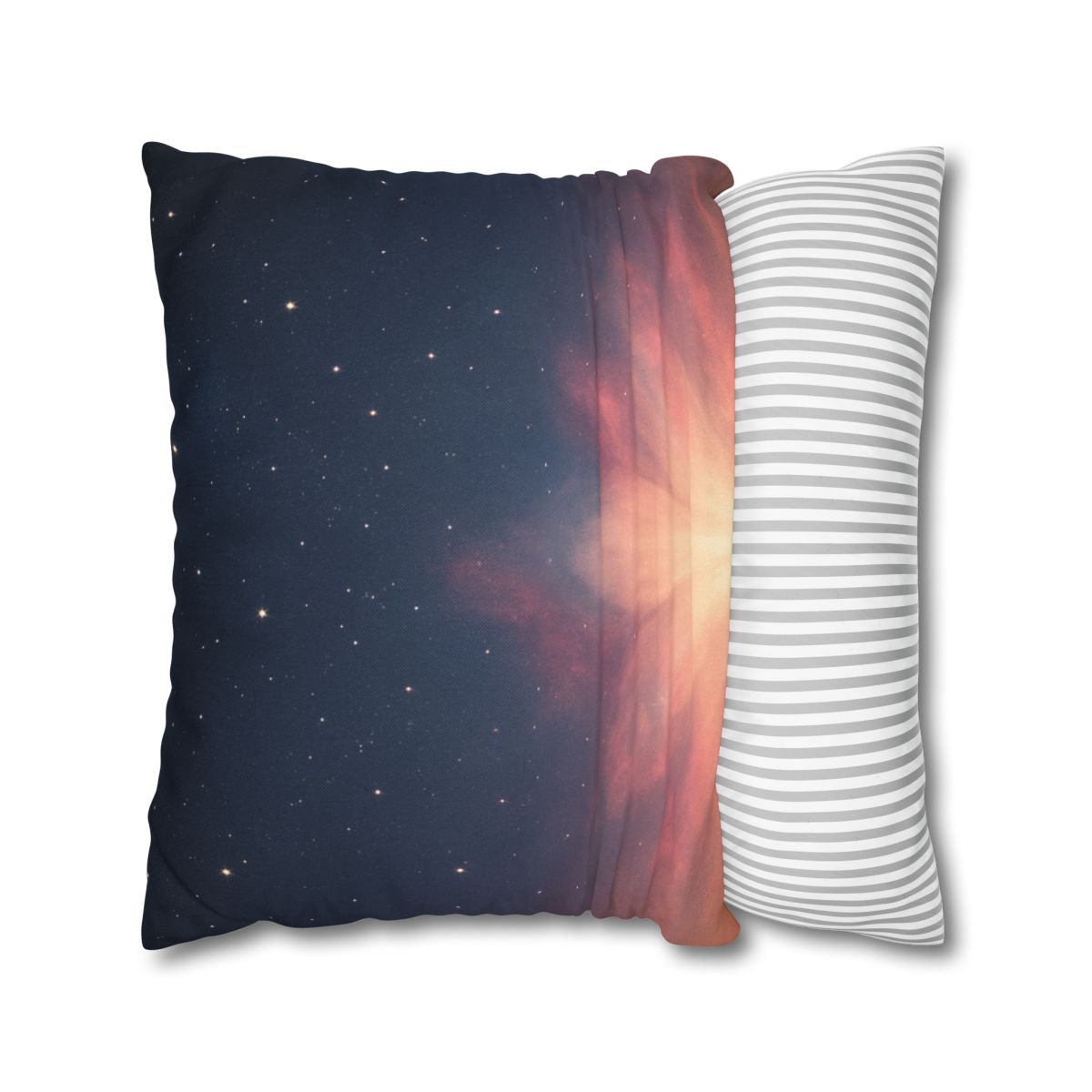 Starlit Horizon Bloom comfortable bedding pillow covers