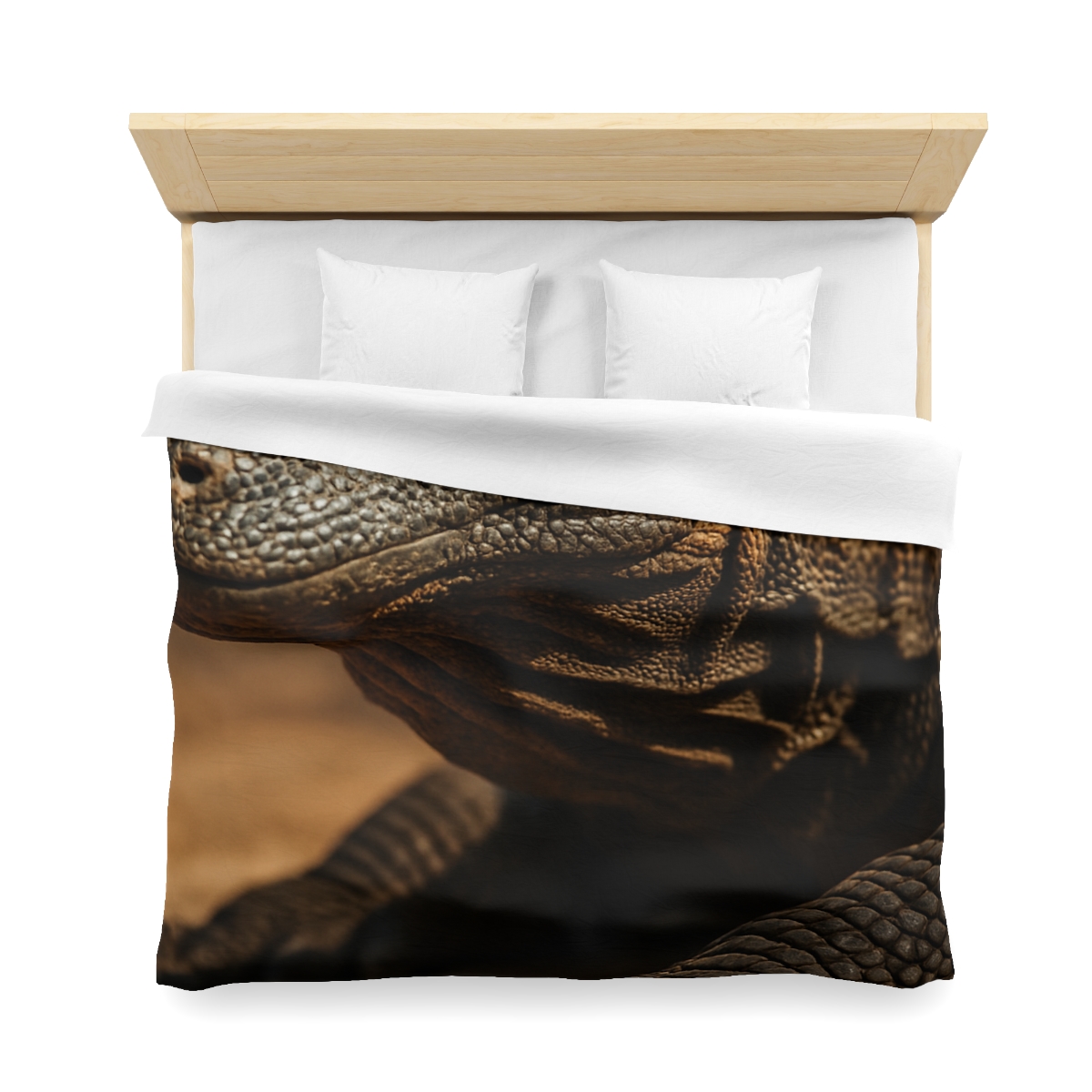 Ancient Scale Komodo Dragon stylish duvet covers