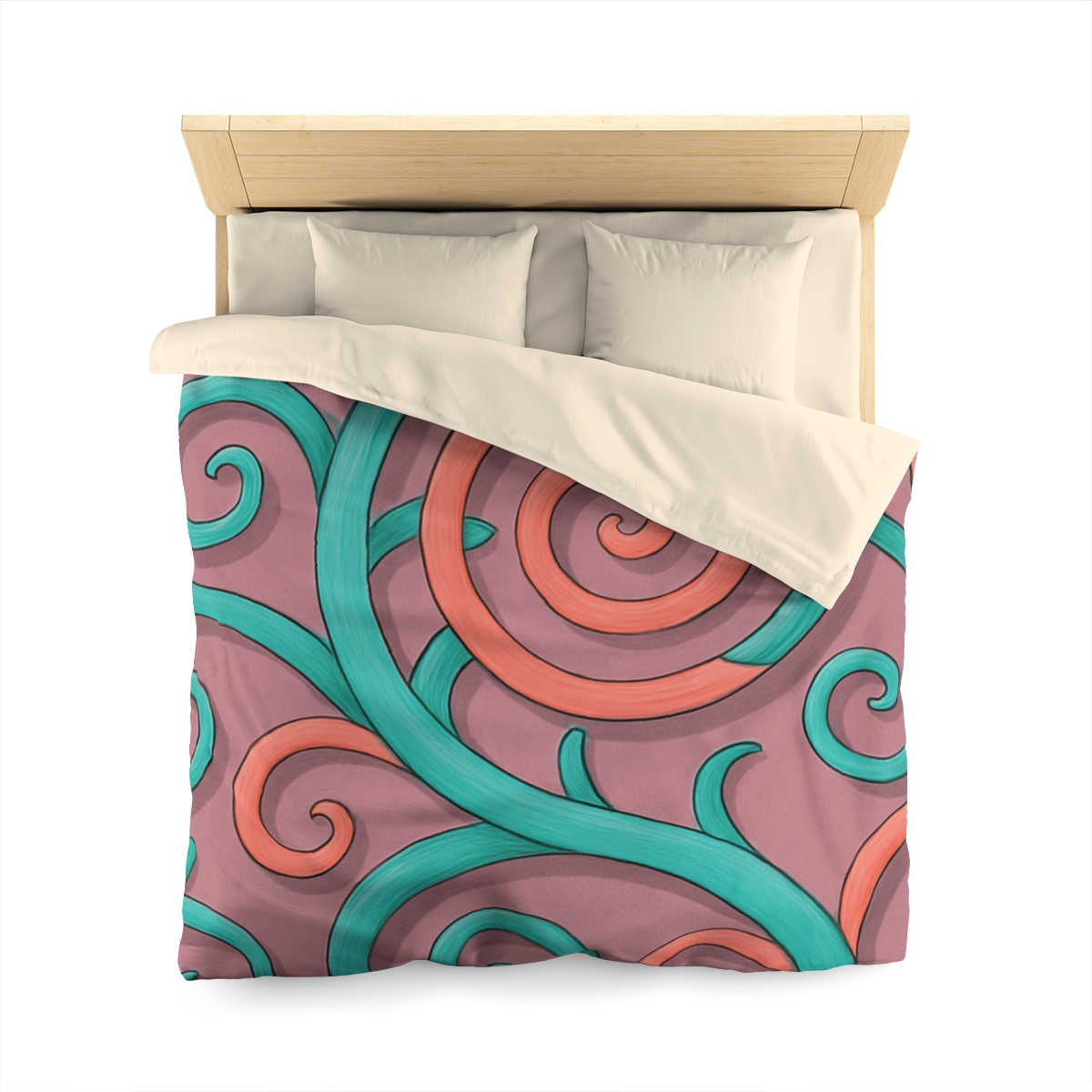 Tendril Spiral Mosaic trendy bedroom duvets