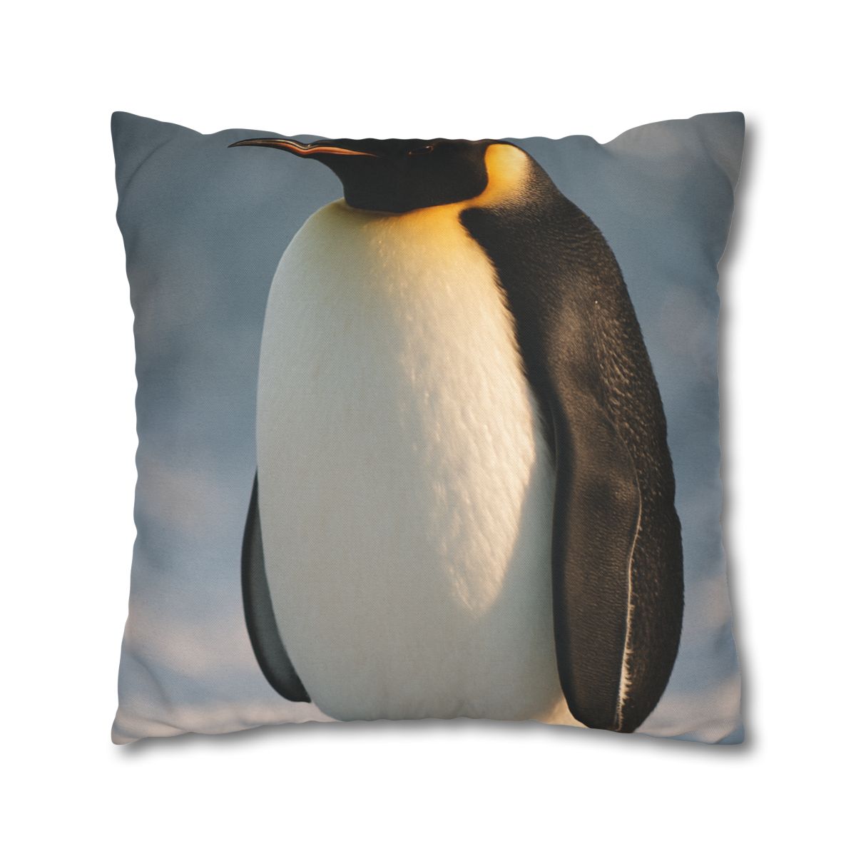 Aurora Drift Emperor Penguin unique gift pillow cases