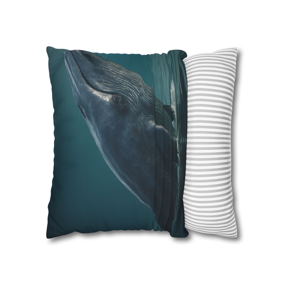 Ocean Song Blue Whale comfortable bedding pillow covers