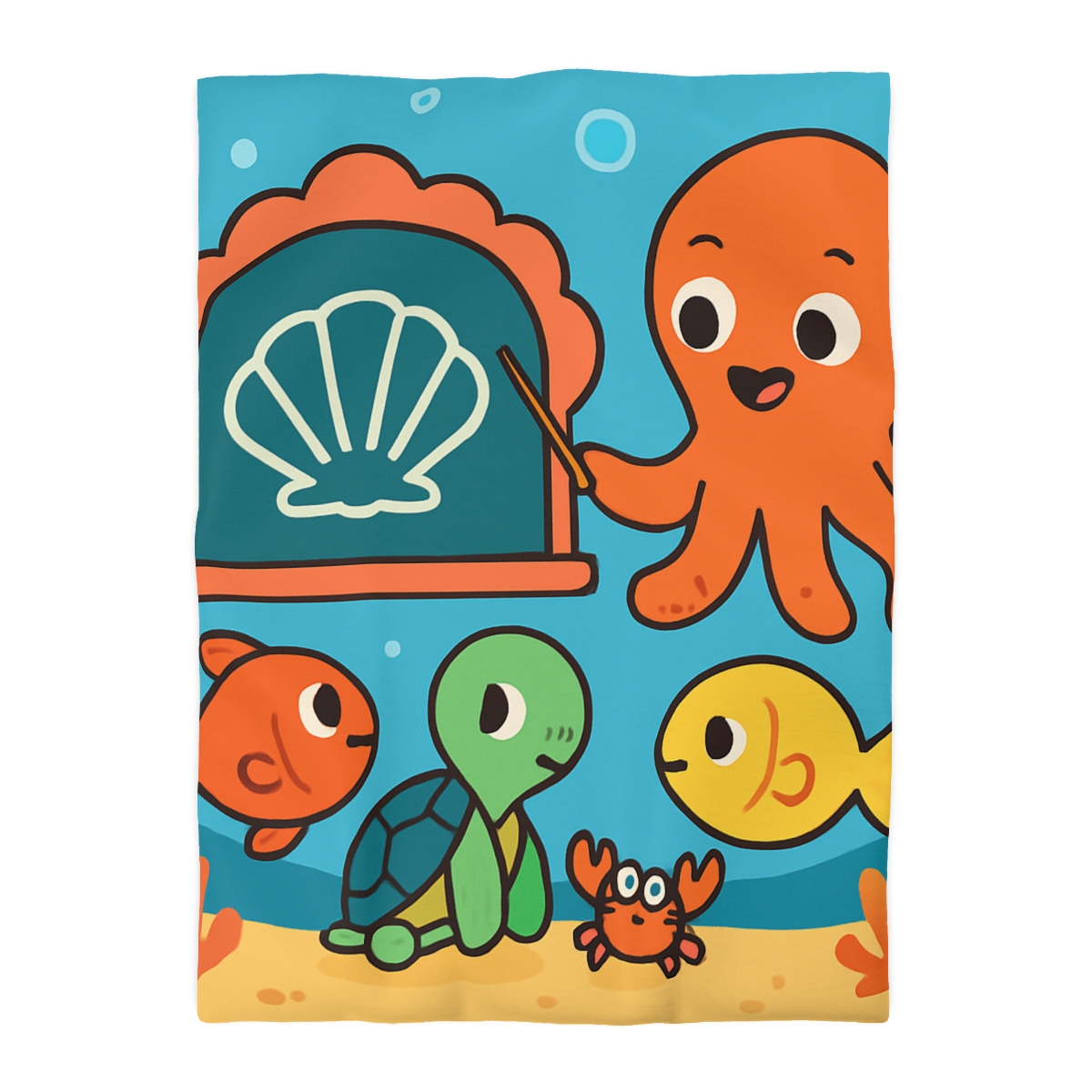 Coral Classroom Under The Sea trendy bedroom duvets