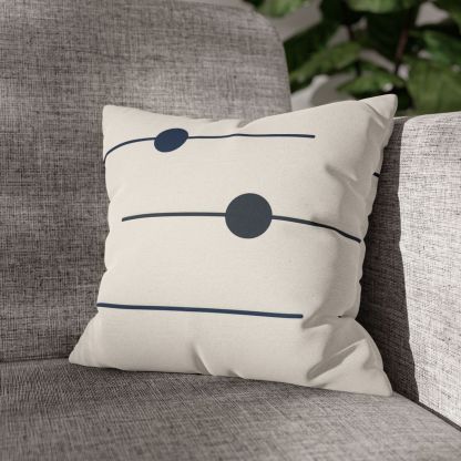 Orbital Line Array custom pillow cases