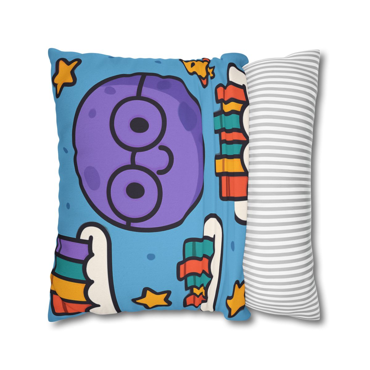 The Cloud Library Of Planet Puff soft cotton pillow cases