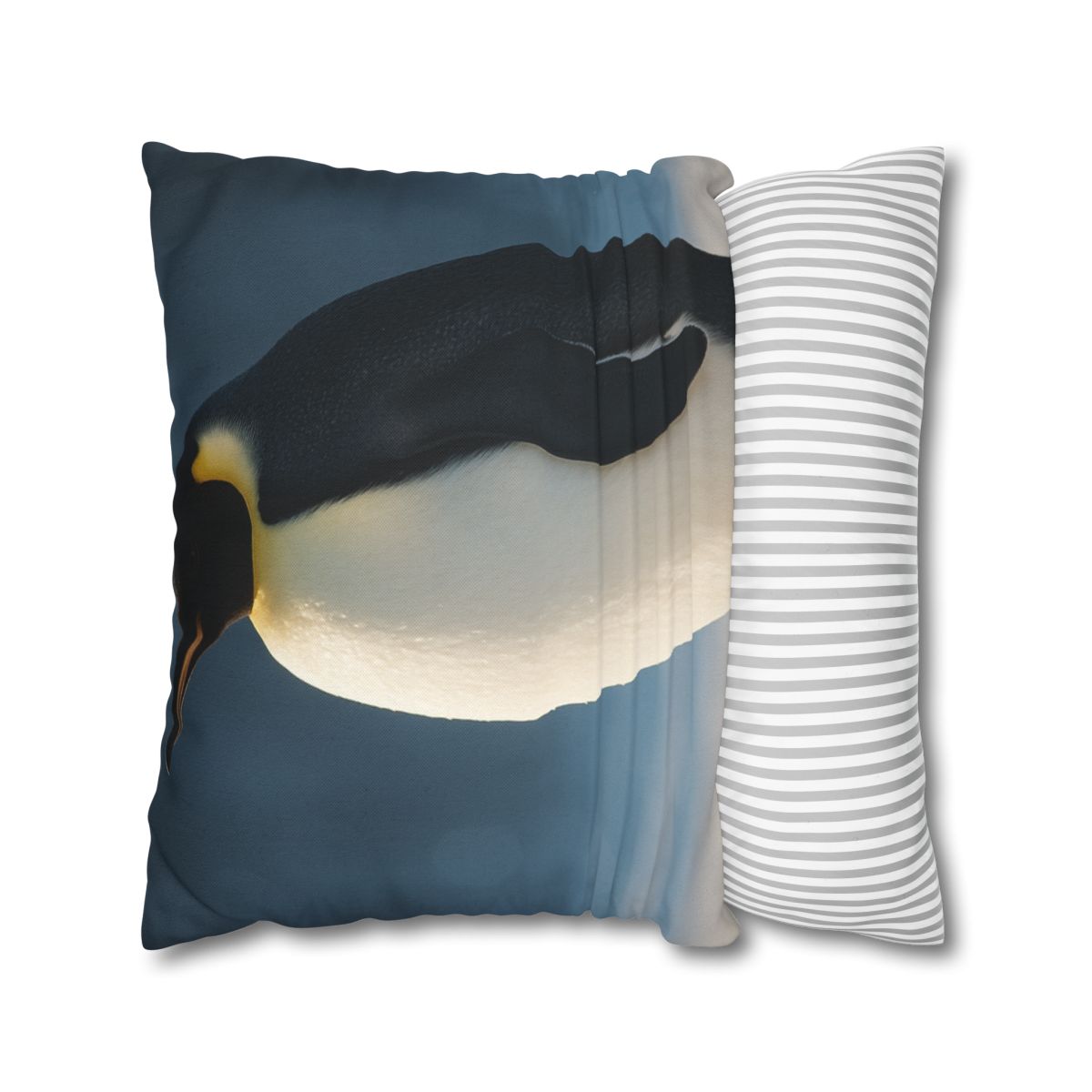 Aurora Drift Emperor Penguin trendy patterned pillow cases