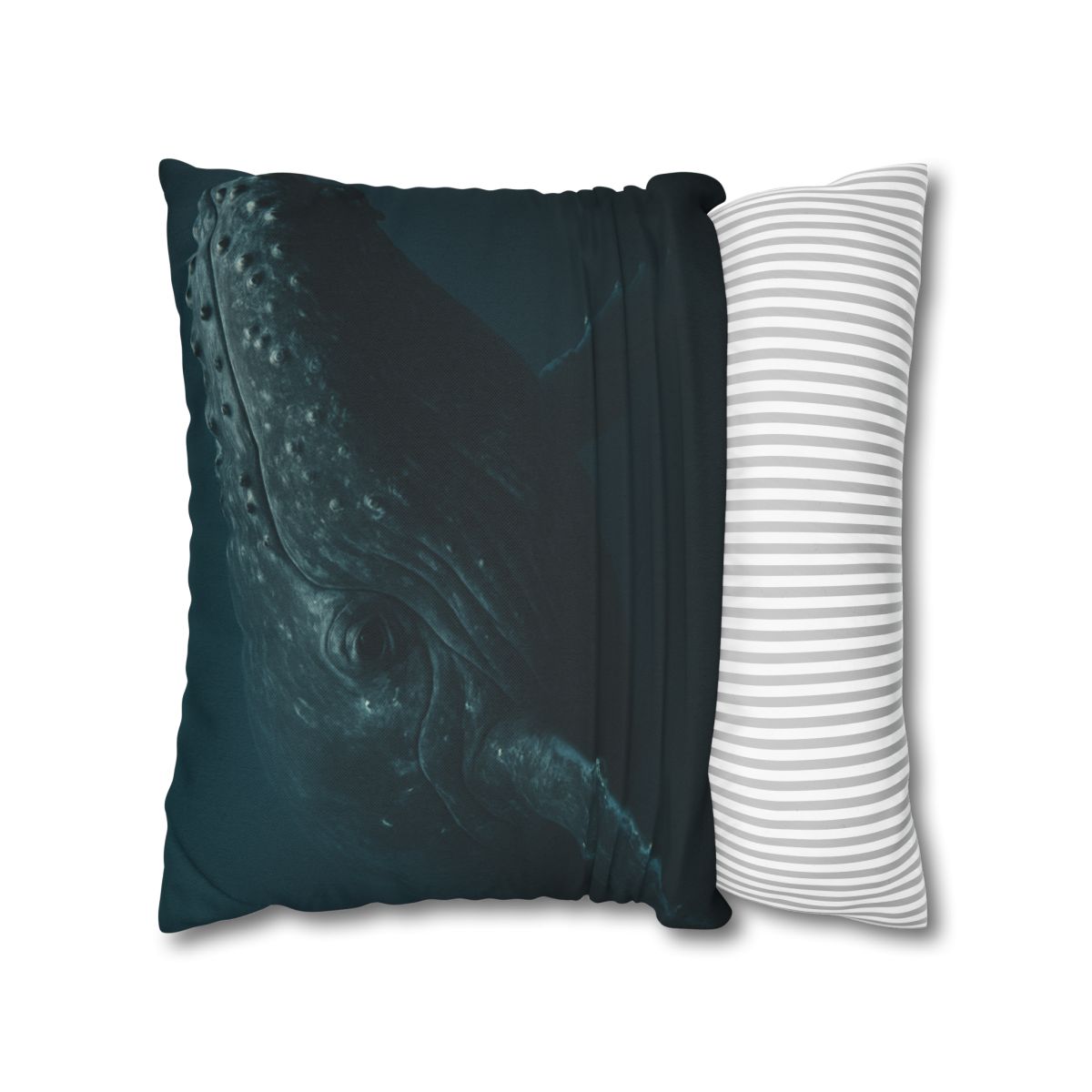 Deep Current Humpback Whale personalized pillow covers