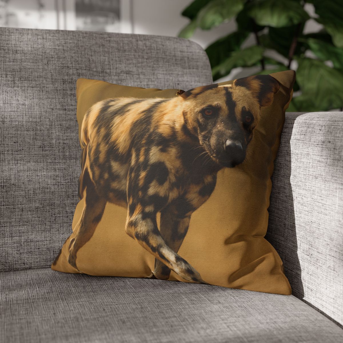 Pulse Trail Painted Dog comfortable bedding pillow covers