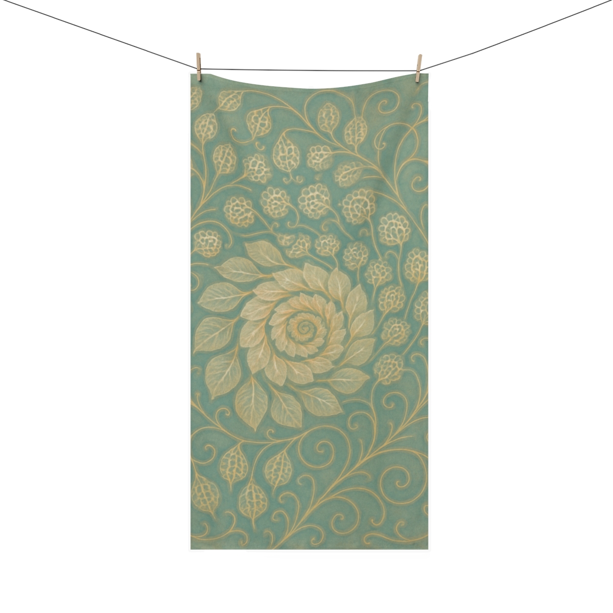 Petal Spiral Lace unique gift towels