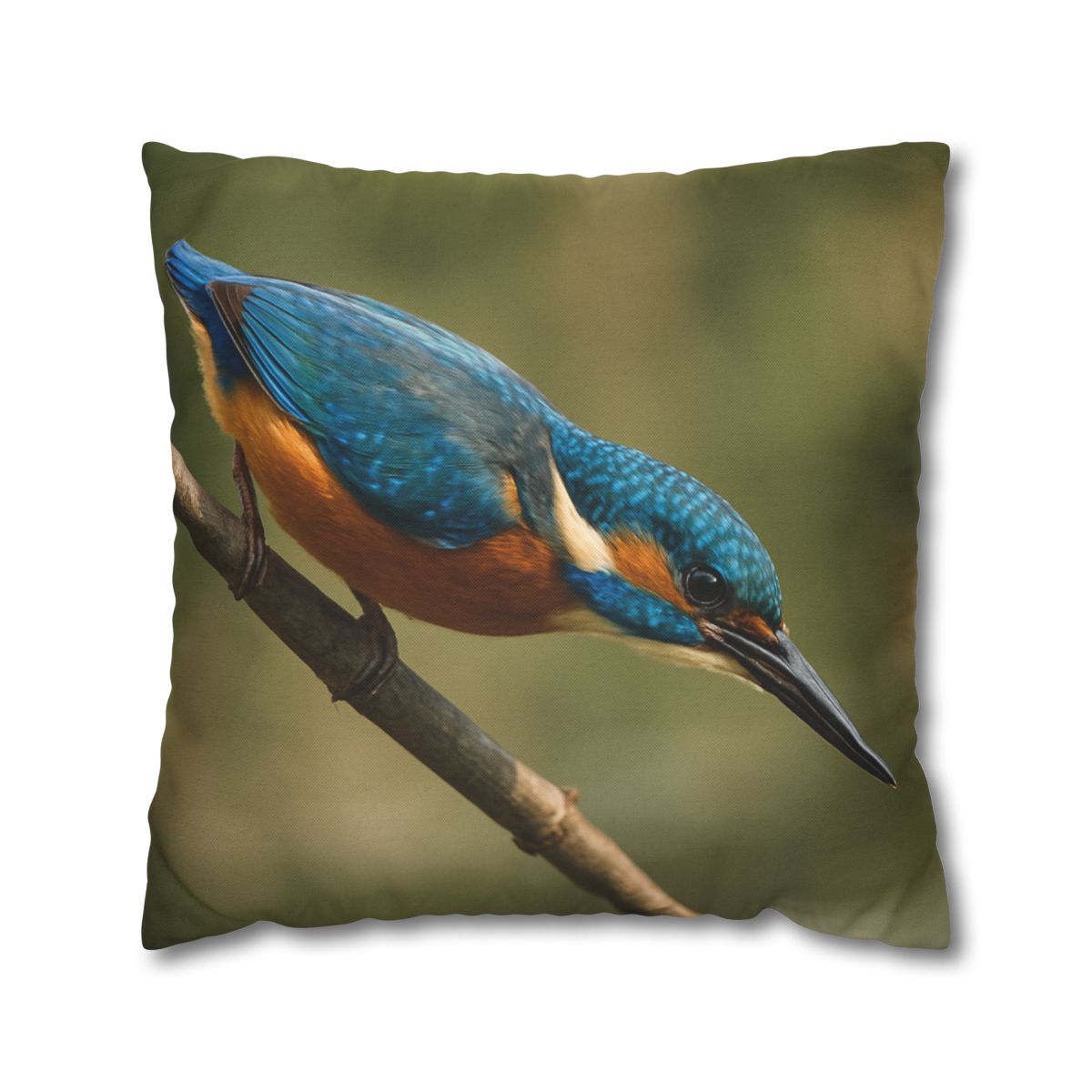 Kingfisher Sapphire Dive stylish decorative pillowcases