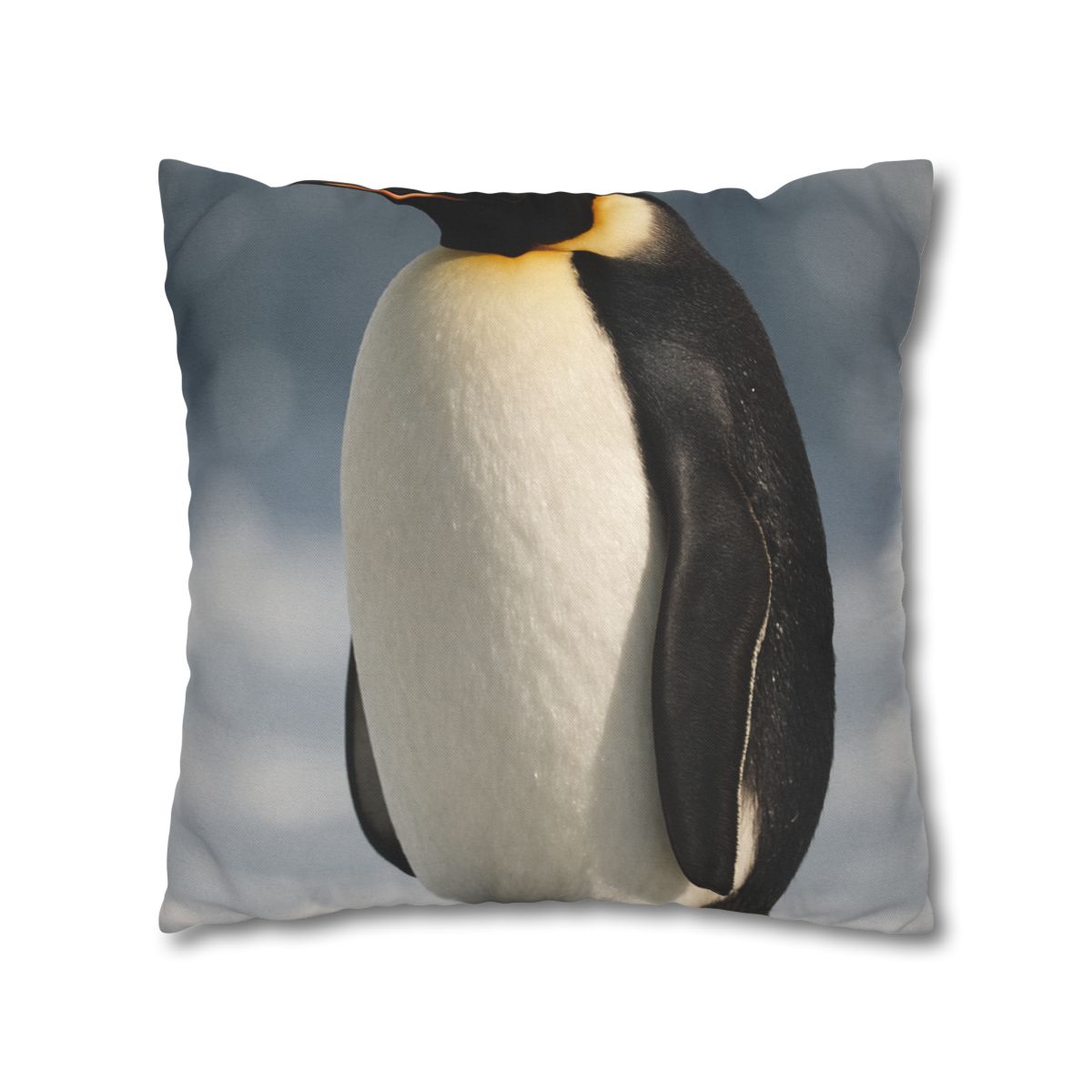 Aurora Drift Emperor Penguin stylish decorative pillowcases