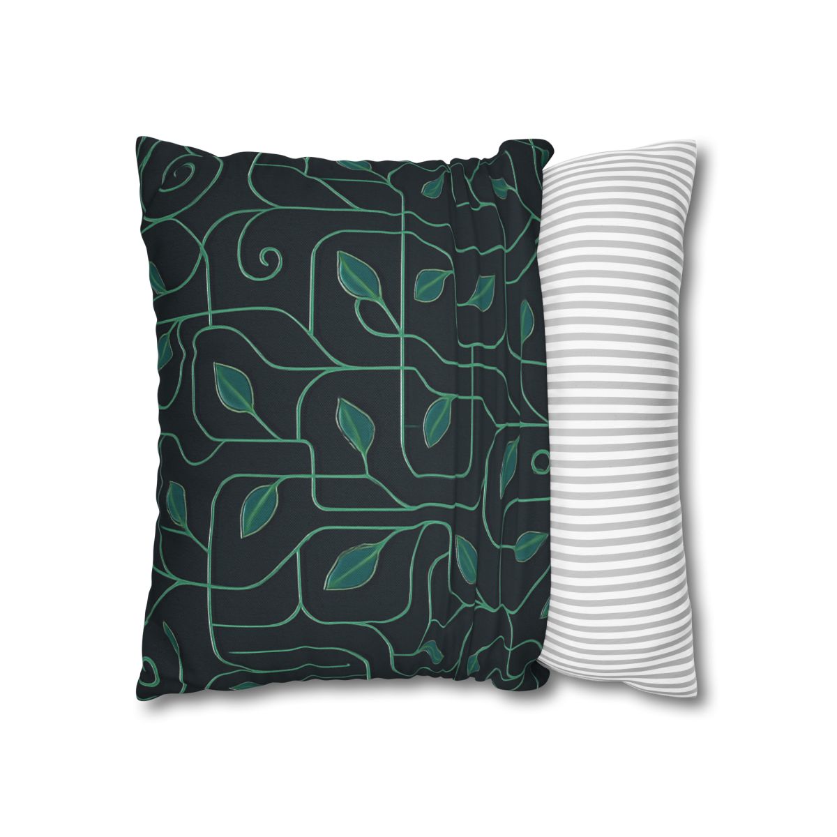 Vine Circuit Lattice designer print pillow cases