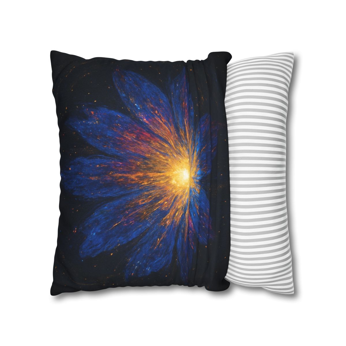 Prismatic Starforge Bloom comfortable bedding pillow covers