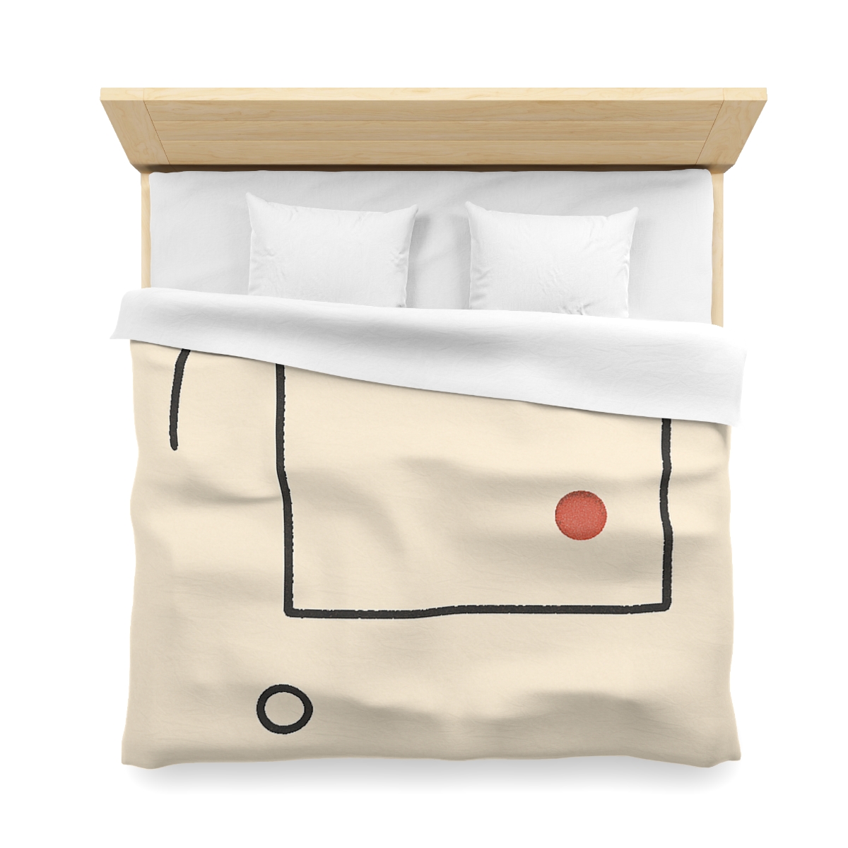 Quiet Orbit With Split Frame stylish duvet covers