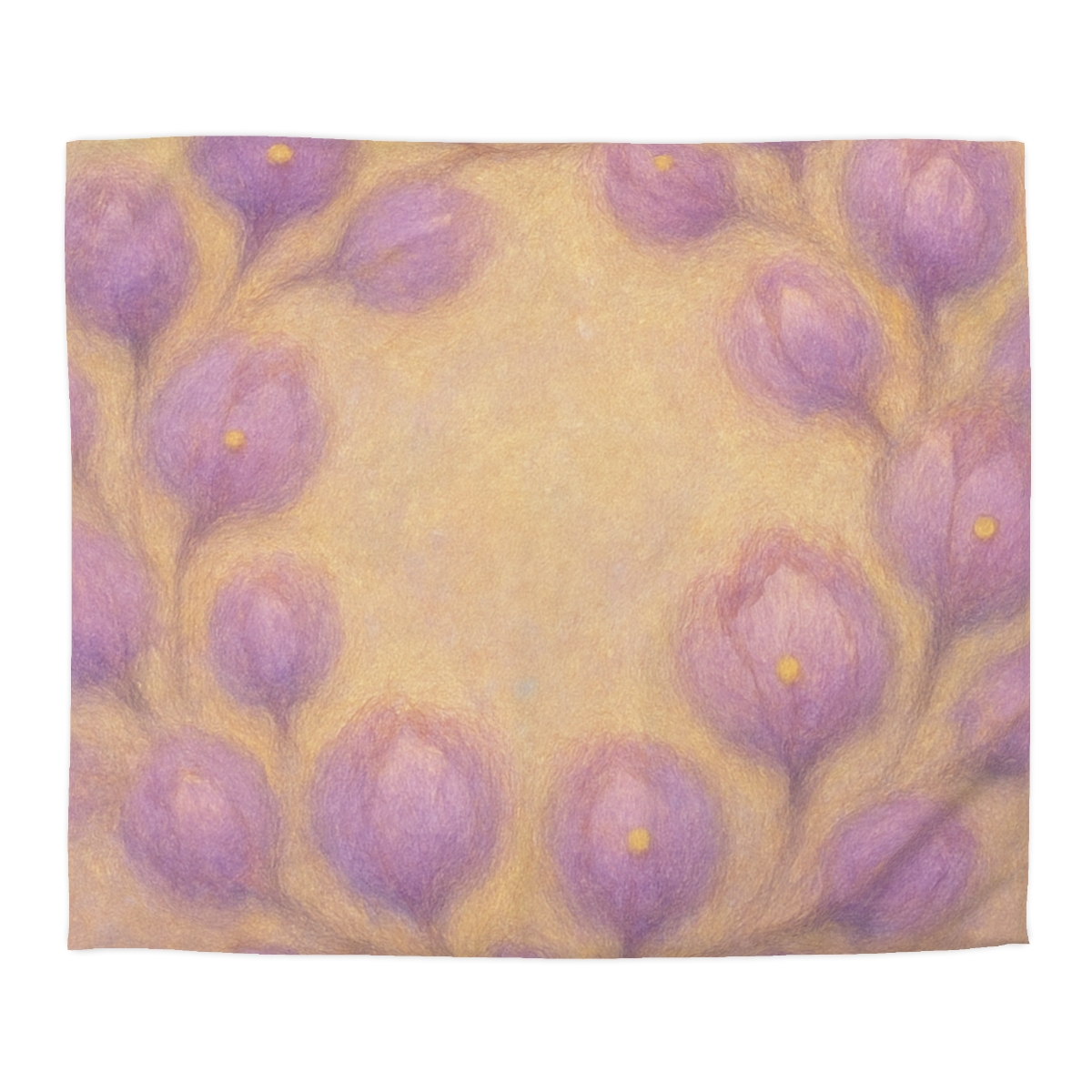 Bud Cluster Halo designer printed duvets