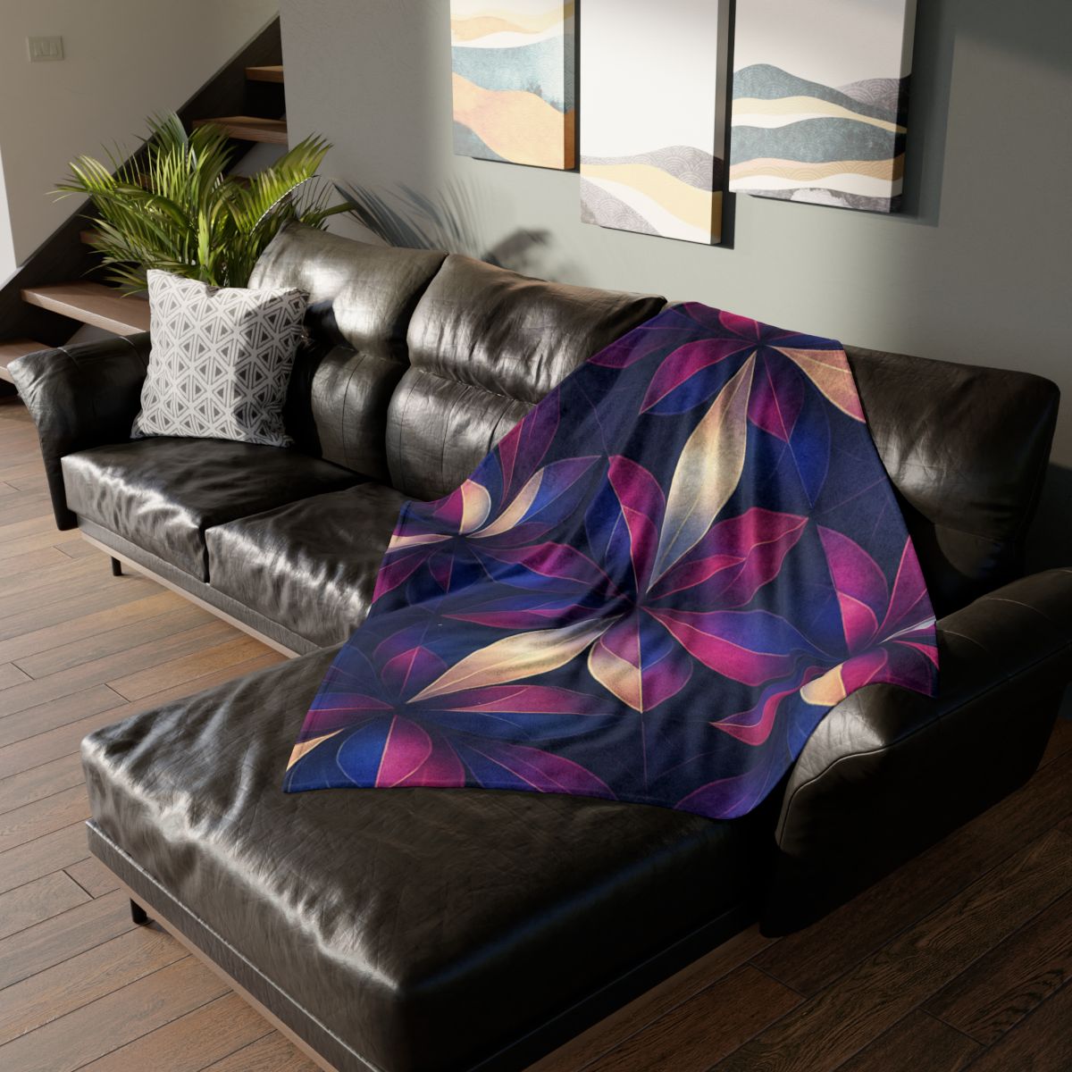 Petal Prism Tessellation trendy patterned blankets
