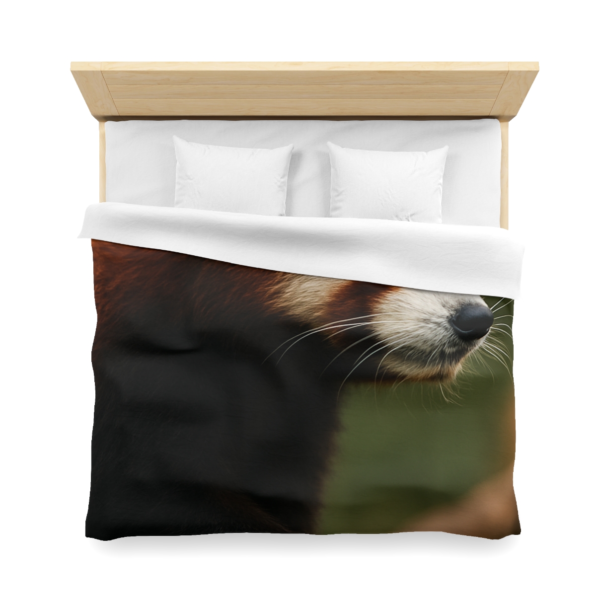 Bamboo Climber Red Panda custom duvets